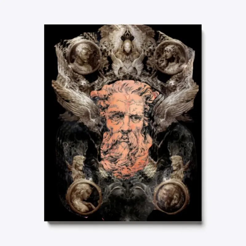  Memory of Zeus Canvas Painting